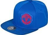 ManchesterUnitedFlatPeakCap-RoyalBlue